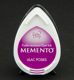 MD-501-Lilac Posies-MEMENTO DewDrops stempelinkt