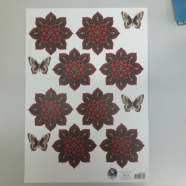 99083/026 KERSTBLOEM ROOD