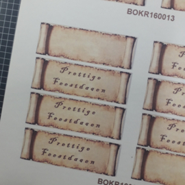 BOKR260013L PERKAMENT PRETTIGE FEESTDAGEN