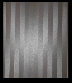 vierkant wit metalic met strepen 13,5 X 27 cm.
