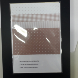 WEKABO/BOEKENSTEUNTJE A5 bruin 008