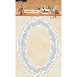 SL-EA-CD880 OVAL LEAF WREATH