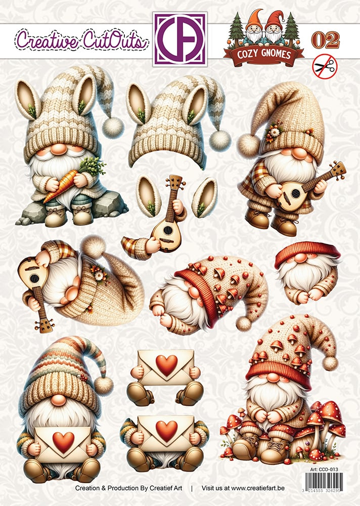 COZY GNOMES UITDRUKVEL CCO-013