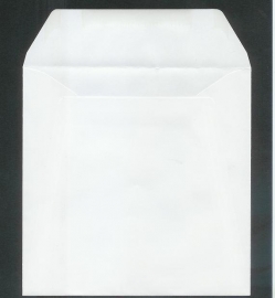 11-9002-7     10 st. Enveloppen wit 14X14 cm