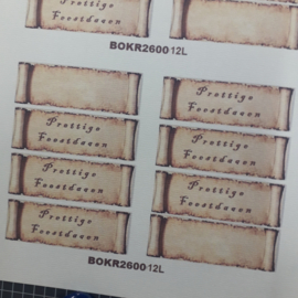 BOKR260012L PERKAMENT PRETTIGE FEESTDAGEN