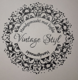 TEXTUHKS30849 TEXT"VINTAGE STIJL..#1
