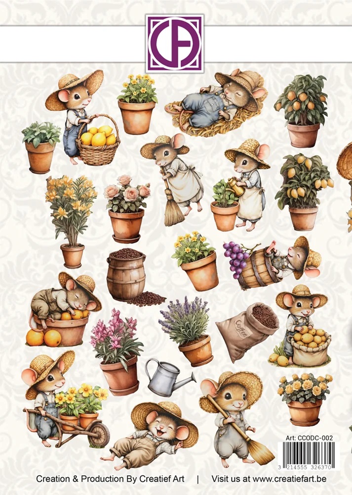 SWEET LITTLE MICE DIE CUTS CCODC-002