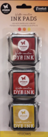 SL-ES-INKP14 YELLOWS STUDIO LIGHT DYE INK PADS