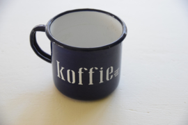 Emaille koffiebeker