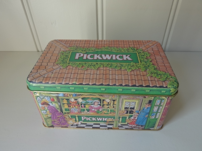 Archeologisch Uitwisseling ouder Pickwick theeblik | Verkochte spulletjes | Onder de appelboom brocante en  theetuin