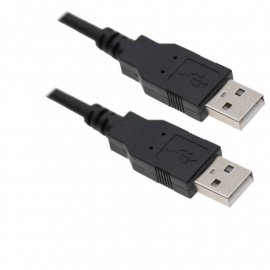 HQ USB kabel Male A - Male A 5 mtr.