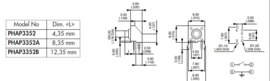 Apem switch  PHAP3352B