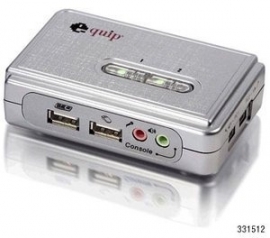 Equip 331512 Pocket KVM Switches USB + Audio