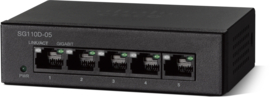 Cisco SG110D-05 Gigabit Switch 5 poorten