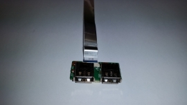 Dual USB board met kabel HP Pavilion DV7  36ut3ub0020
