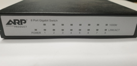 Arp 8-poorts 10/100/1000Mb Network Switch