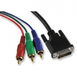 DVI-I Dual link - RGB kabel 3M