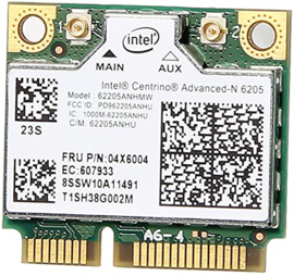 Intel®  Centrino®  Advanced-N 6205  / 62205anhmw wifi