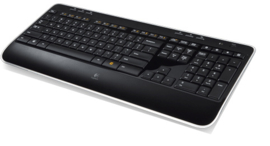 Logitech K520 wireless keyboard
