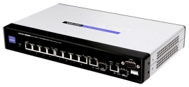 Linksys SRW208MP 8-Port Managed Ethernet Switch met WebView