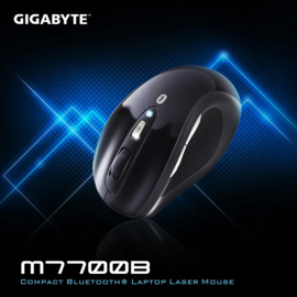 Bluetooth  Gigabyte M7700B Compact Laptop Laser Mouse