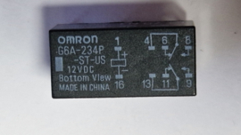 Omron relais G6A-234p (12VDC)