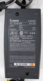 Canon AC Adapter K30080