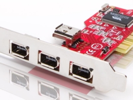 FireWire 1394/iLink  PCI kaart Conceptronic interfaceadapter