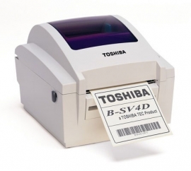 Toshiba B-SV4D Thermische barcode printer.