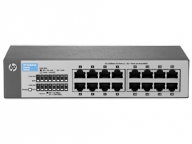 HP  1410-16G / 16 poort Gigabit Switch (J5660A)