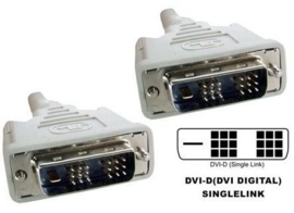 DVI-D Single link (18+1) kabel 1,80 Mtr