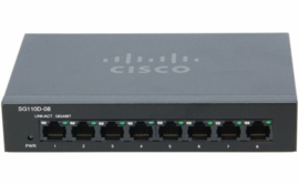 Cisco SG100D-08/  8-poorts Gigabit Switch