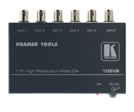 Kramer 105VB 1:5 Composite Video Distribution Amplifier / BNC connectors