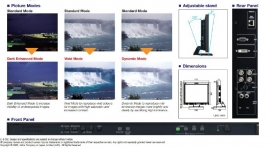 19" JVC LM-H191 LCD Video Monitor
