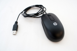 HP Essential USB-muis - Zwart (nieuw)
