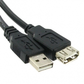 USB kabel Male A - Female A