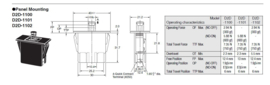 Omron switch D2D-1100