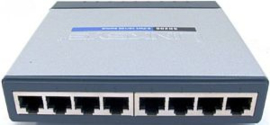 Linksys (Cisco)  sd2008 8 prt 10/100/1000 switch