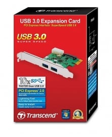 USB 3.0 expansion card Transcend TS-PDU3
