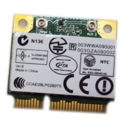 Atheros AR5B93 wifi half mini pci-e Kaart 150mb