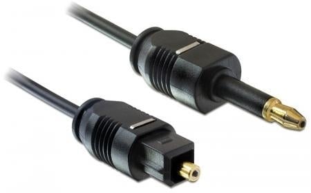 Toslink optische – mini jack 3,5mm kabel 2 mtr