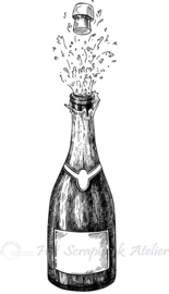 HP Stempel 79i, Champagnefles