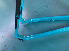 Cube Attention SL 23 Inch XXL MTB Frame,Blauw/Zwart, Gloednieuw