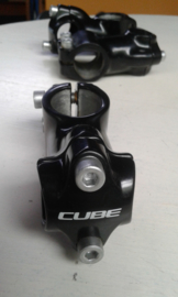 Cube 60mm ATB stuurpen, Zwart, Gloednieuw