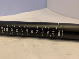 CUBE REACTION Pro-Light RFR Zadelpen, Zwart, Gloednieuw