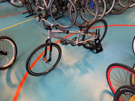 HARO Mini 20 Inch Wedstrijd BMX, Zilver/Zwart, ZGAN