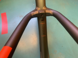 CUBE REACTION PRO HPA 29ER Cube 17 inch Medium MTB Frame, Zwart/Rood, Gloednieuw