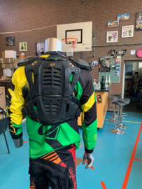 FOX AIRFRAME Bodyprotector, Zwart, Large, DH, MTB, Nieuw