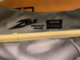 ZULU BMX Shirt, Youth XL, Zwart/Grijs, Gloednieuw