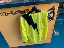 FOX 180 SHIRT, Youth YXL, Geel/Zwart, BMX, DH, MTB, Gloednieuw
